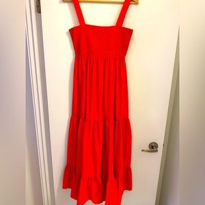 Poppy Red Zara Dress